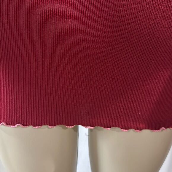 THREE DOTS RIBBED SWEATER. - Picture 4 of 8